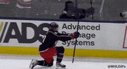 Adam Boqvist Celebration GIF by Columbus Blue Jackets