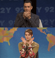 bill hader omg GIF by IFC