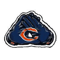 Da Bears Football Sticker by Chicago Bears