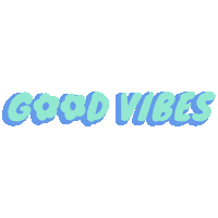 Good Vibes Flower Sticker