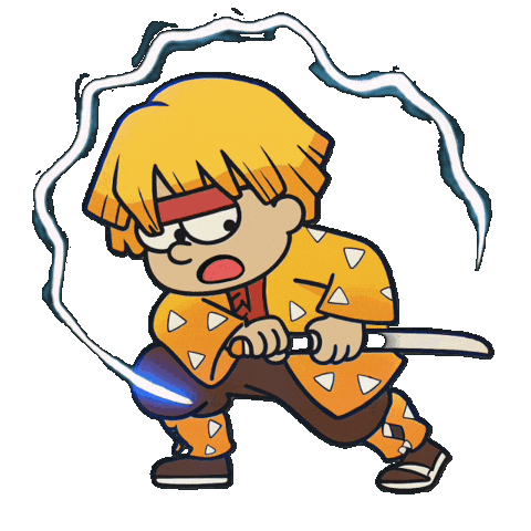 Demonslayer Zenitsu Sticker by dowithtera