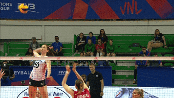 Emotion Wow GIF by Volleyball World