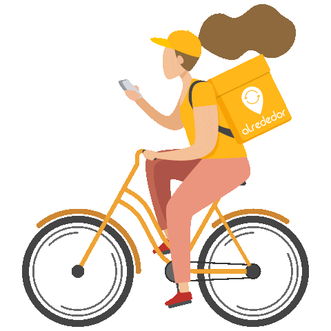 Delivery Sticker by alrededorapp