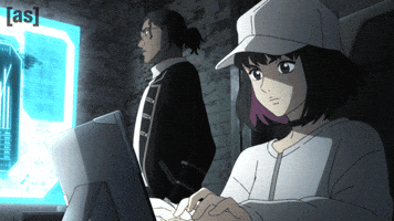 Hacking Cowboy Bebop GIF by Adult Swim