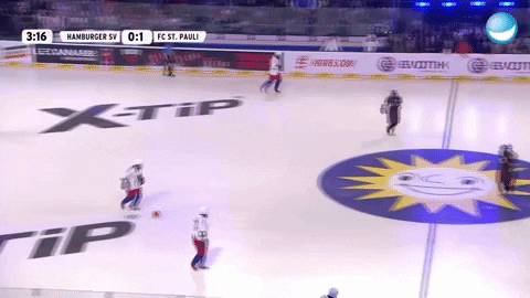 Dr_P giphygifmaker ice football GIF