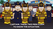 suit cops GIF by South Park 