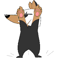 Dog Carnival Sticker