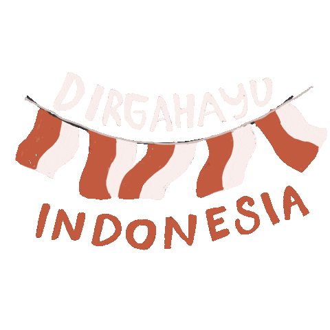 Independence Day Indonesia Sticker