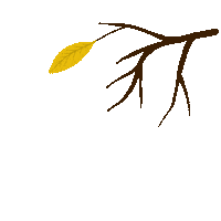 Falling Leaf Fall Sticker by LittlefieldGIF