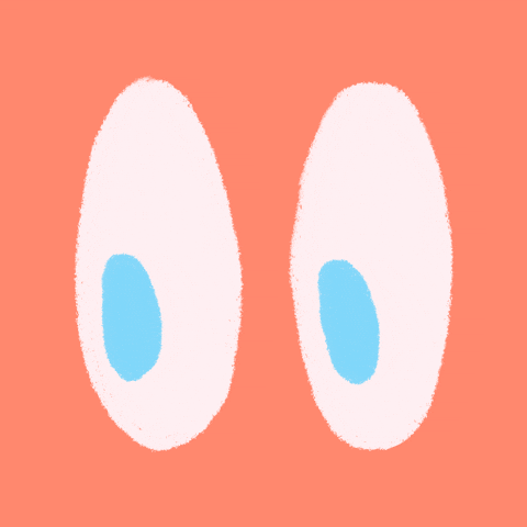 Awkward Eyes GIF