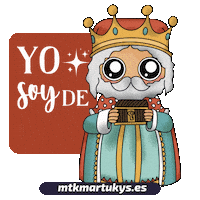 Reyesmagos Melchor Sticker by mtkmartukys