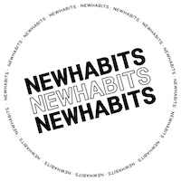 newhabits happy heart retro 하트 Sticker