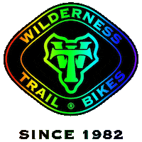 Logo Rainbow Sticker by Wilderness Trail Bikes