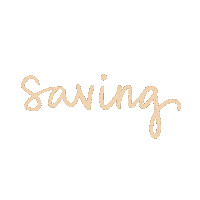 laurellabeth money cursive budget saving Sticker