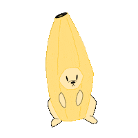 StillFrms dance animation dog banana Sticker