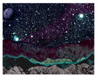 falling star space GIF by Veronique de Jong