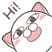 annmeowparty cat hello hi meow Sticker