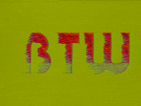 Glitch Text GIF