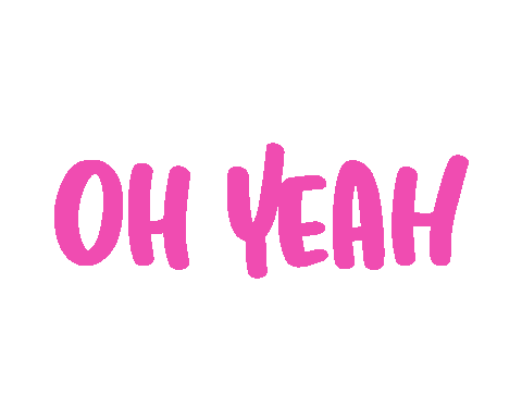 oh yeah yes Sticker by Cynlop Ink
