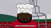 chef talking GIF by South Park 