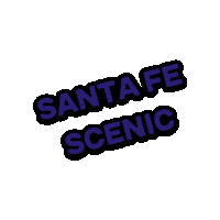 skyrailway skyrailway sky railway santa fe scenic Sticker