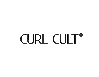 curlcult curls curly hair perm curl cult Sticker