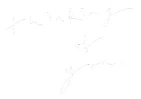 Thinking Of You Sticker