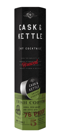 CaskandKettle whiskey keurig irish coffee hot cocktails Sticker