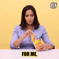 Snacking Padma Lakshmi GIF by First We Feast