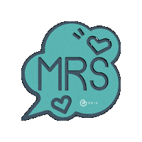 Wedding Mrs Sticker by GRIN accs