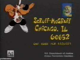 mcgruff the crime dog 90s GIF