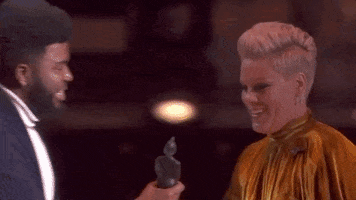 Pink Brits GIF by BRIT Awards