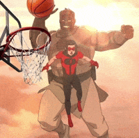 Basketball Hit GIF