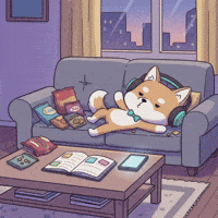 Tired Couch Potato GIF by WUFFI