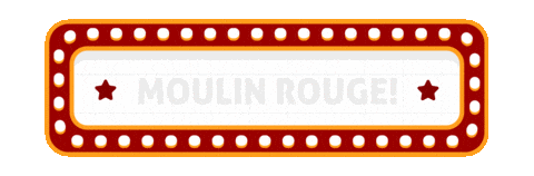 Moulin Rouge Lady Marmelade Sticker by Musicalweb