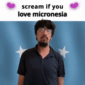 (silent) scream if you love micronesia