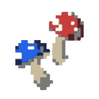 Mushroom Sticker by polygav