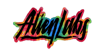 psychedelic Sticker by Alien Labs