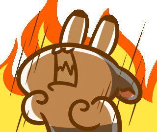 Mad Fire Sticker
