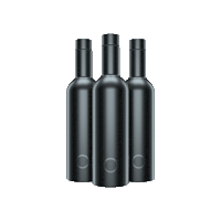 plonkbottles black wine vino redwine Sticker