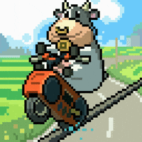Driving Mario Kart GIF