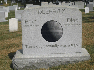 star wars tombstone GIF