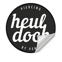 Piercing Sticker by Piercingstudio heul doch