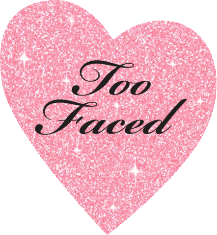 heart pink Sticker by Too Faced