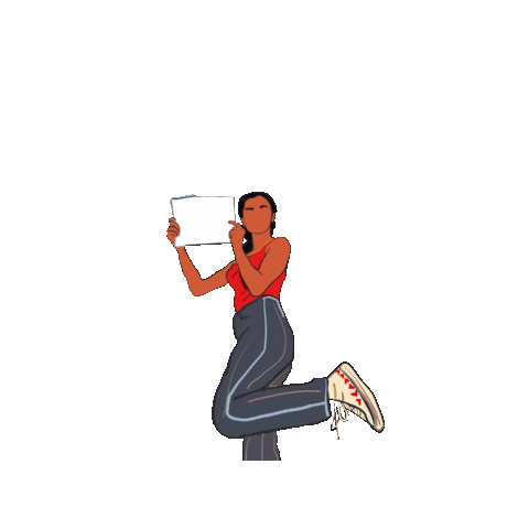 youthactivismsociety character boss feminism girl power Sticker
