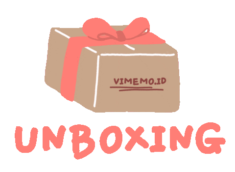 Unboxing Vimemo Sticker by Dian Majid