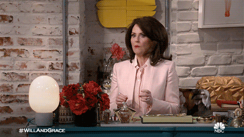 Megan Mullally Nbc GIF by Will & Grace