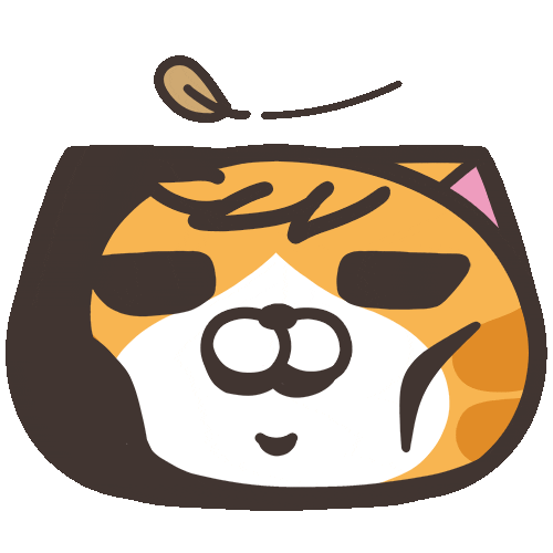 Sad Cat Sticker by MochiDad