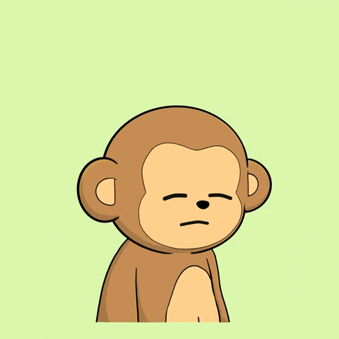Tired Good Night GIF by Wise Monkey Meme
