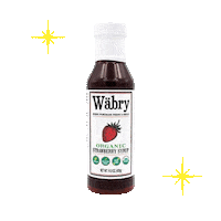 wabrysyrup syrup strawberry syrup wabry syrup wabry Sticker